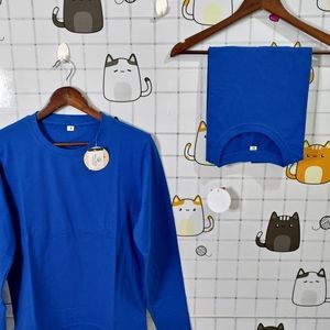 Men's Round Neck Full sleeve | Royal Blue